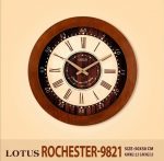 ساعت دیواری چوبی لوتوس مدل ROCHESTER-9821